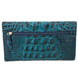 BRAHMIN LEATHER WALLETS BLUE