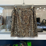 ELIE TAHARI SEQUIN SKIRTS GOLD L | 12