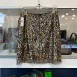 ELIE TAHARI SEQUIN SKIRTS GOLD L | 12