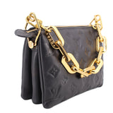 LOUIS VUITTON COUSSIN BB CROSSBODYS BLACK