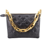 LOUIS VUITTON COUSSIN BB CROSSBODYS BLACK