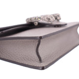 GUCCI SUPER MINI DIONYSUS CROSSBODYS GRAY