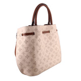 LOUIS VUITTON MAHINA GIROLATA SHOULDER BAGS CREAM