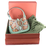 GUCCI 1961 JACKIE PYTHON CROSSBODYS GREEN