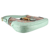 GUCCI 1961 JACKIE PYTHON CROSSBODYS GREEN