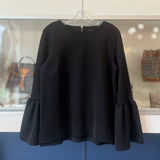 TED BAKER LONG SLEEVE TOPS BLACK 3 | US 8
