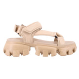 PRADA SPORTY LUG SOLE SANDALS NUDE 39 EU | 8 US