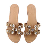 MYSTIQUE AJAX SANDALS TAN 9 US
