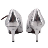 FRANCO SARTO LOLA MARY JANE PUMP HEELS SILVER 10 US