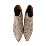 STEVE MADDEN HEELED BOOTIES SNAKE 8 US