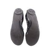 TORY BURCH PATENT BALLET FLATS BLACK 9.5