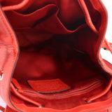 COACH PARK LEATHER DRAWSTRING BACKPACKS RED