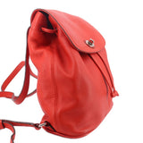 COACH PARK LEATHER DRAWSTRING BACKPACKS RED