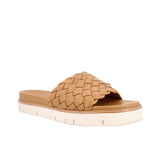 M GEMI THE TESSUTI SLIDE SANDALS TAN 39.5 EU | 9.5 US