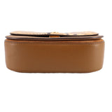 TORY BURCH ROBINSON EXOTIC CONVERTIBLE CROSSBODYS TAN