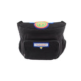 GUCCI RETRO PATCH BELT BAGS BLACK