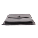 CHANEL TURN LOCK BELT BAGS BLACK