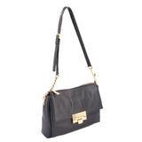 MICHAEL KORS KARLIE SHOULDER BAGS BLACK