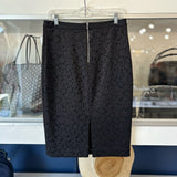 ELIZABETH & JAMES AEON LASER CUT SKIRTS BLACK L | 12
