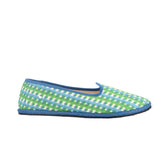 VIBIVENEZIA PRINT FLATS GREEN 38 EU | 8 US