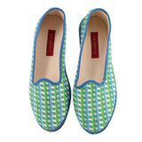 VIBIVENEZIA PRINT FLATS GREEN 38 EU | 8 US