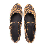 M GEMI MARY JANE FLATS LEOPARD 9.5 US