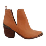 JEFFREY CAMPBELL LEATHER BOOTIES TAN 8.5 US