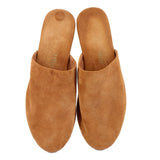 CAMEL SUEDE FLATS TKEES 9 US