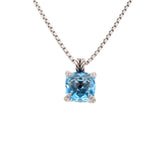 DAVID YURMAN STERLING SILVER & BLUE TOPAZ CHATELAINE® PENDANT NECKLACES