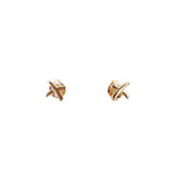 TIFFANY & CO PALOMA'S GRAFFITI 18K GOLD X EARRINGS