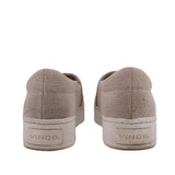 VINCE WARREN PLATFORM SLIP ON SNEAKERS CREAM 7.5 US