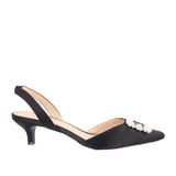 ADRIENNE VITTADINI SUZA EMBELLISHED HEELS BLACK 7.5 US