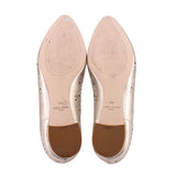 COLE HAAN METALLIC FLATS GOLD 8 US