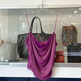GAUGE81 LILBURN COWL NECK TOPS FUSCHIA S