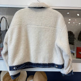 WILD ROSE SHERPA JACKETS CREAM M