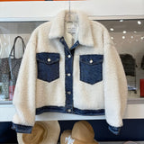 WILD ROSE SHERPA JACKETS CREAM M
