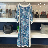 TORY BURCH PRINT DRESSES BLUE M | 8