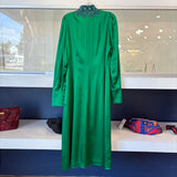 ANDREW GN EMBELLISHED DRESSES GREEN M\L
