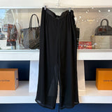 PAPELL WIDE LEG PANTS BLACK XL | 16