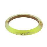 ALEXIS BITTAR LUMINESCENT LUCITE RHINESTONE BRACELETS GREEN