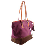 DOONEY & BOURKE TOBI TOTES PURPLE