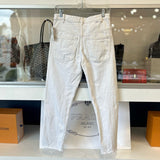 ISABEL MARANT HIGH RISE BUTTON UP DENIM WHITE 36 | US 4