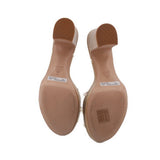SCHUTZ PLATFORM HEELS NUDE 9 US