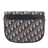 DIOR MEDIUM BOBBY FLAP CROSSBODYS BLUE OBLIQUE
