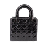 CHRISTIAN DIOR LADY DIOR SMALL CROSSBODYS BLACK