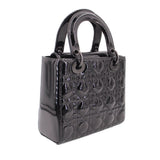 CHRISTIAN DIOR LADY DIOR SMALL CROSSBODYS BLACK