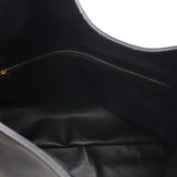 BOTTEGA LARGE HOP SHOULDER BAGS BLACK