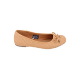 NAUTICA GLADVIEW NAUTICAL BALLET FLATS TAN 9 US