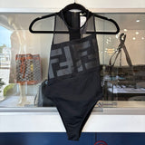 FENDI SWIMSUIT ACCESSORIES BLACK 38 | US 2