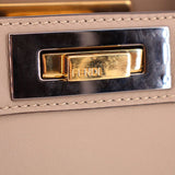 FENDI PEEKABOO ISEEU MEDIUM SATCHELS TAUPE